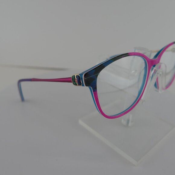 COCO SONG CCS 199 (C:02) PINK / TEAL / PURPLE 53-16-140 EYEGLASS FRAMES - Picture 9 of 9